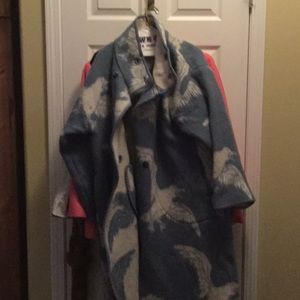 Wool reversible coat, xl